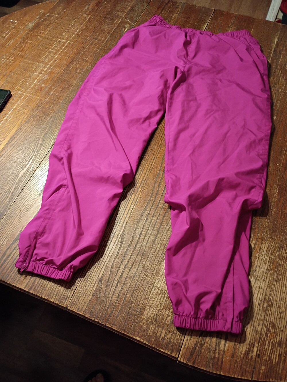 Youth Girls XL Head Magenta Pink Lined Casual Sports Pants With Pockets